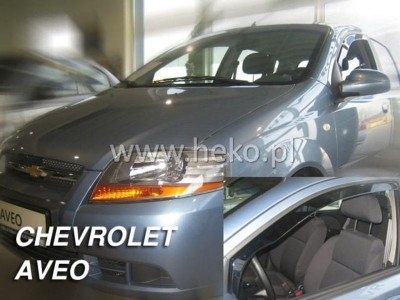 Ανεμοθραύστες Heko για Chevrolet Aveo / Kalos hatchback (2003-2017) 5 πορτο - 2 τμχ. εμπρός