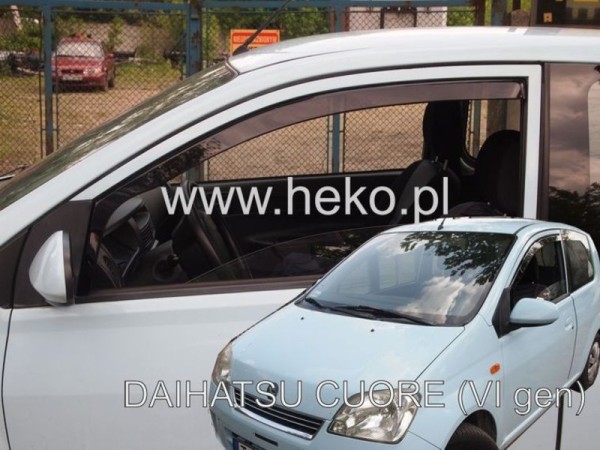 Ανεμοθραύστες Heko για Daihatsu Coure VI (2003-2007) 3 πορτο - 2 τμχ. Ανεμοθραύστες Heko για Daihatsu Coure VI (2003-2007) 3 πορτο - 2 τμχ.