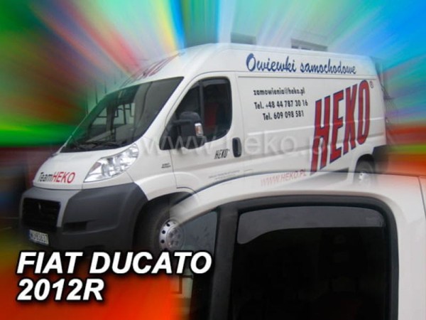 Ανεμοθραύστες Heko για Citroen Jumper III / Peugeot Boxer / Fiat Ducato (2006+) μόνο από πάνω Ανεμοθραύστες Heko για Citroen Jumper III / Peugeot Boxer / Fiat Ducato (2006+) μόνο από πάνω