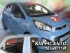 Ανεμοθραύστες Heko για Kia Picanto II (2011-2017) 5 πορτο - 4 τμχ. εμπρός και πίσω