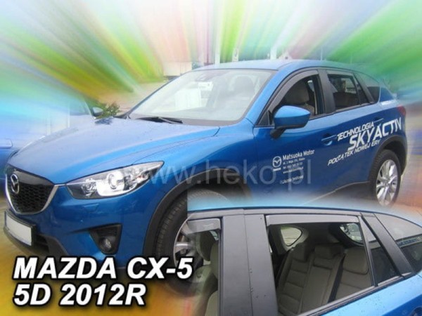 Ανεμοθραύστες Heko για Mazda CX5 I (2011-2017) 5 πορτο - 4 τμχ. εμπρός και πίσω Ανεμοθραύστες Heko για Mazda CX5 I (2011-2017) 5 πορτο - 4 τμχ. εμπρός και πίσω