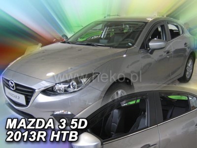 Ανεμοθραύστες Heko για Mazda 3 III (2013-2018) hatchback, sedan - 4 τμχ. εμπρός και πίσω Ανεμοθραύστες Heko για Mazda 3 III (2013-2018) hatchback, sedan - 4 τμχ. εμπρός και πίσω