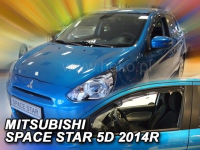Ανεμοθραύστες Heko για Mitsubishi Space Star (2014+) 5 πορτο - 2 τμχ. εμπρός Ανεμοθραύστες Heko για Mitsubishi Space Star (2014+) 5 πορτο - 2 τμχ. εμπρός