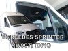 Ανεμοθραύστες Heko για Mercedes Sprinter W907 2D (2018+) πάνω - 2 τμχ. εμπρός