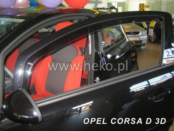 Ανεμοθραύστες Heko για Opel Corsa D (2006-2014)/ E (2014-2019) 3 πορτο - 2 τμχ. Ανεμοθραύστες Heko για Opel Corsa D (2006-2014)/ E (2014-2019) 3 πορτο - 2 τμχ.