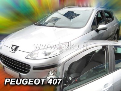 Ανεμοθραύστες Heko για Peugeot 407 4/5 πορτο (2004-2011) - 2 τμχ. εμπρός Ανεμοθραύστες Heko για Peugeot 407 4/5 πορτο (2004-2011) - 2 τμχ. εμπρός