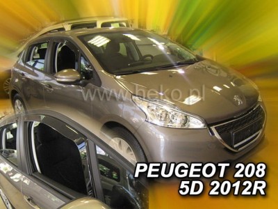 Ανεμοθραύστες Heko για Peugeot 208 I (2012-2019) 5 πορτο - 2 τμχ. εμπρός
