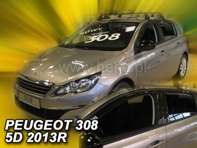Ανεμοθραύστες Heko για Peugeot 308 II hatchback (2013-2021) - 4 τμχ. εμπρός και πίσω Ανεμοθραύστες Heko για Peugeot 308 II hatchback (2013-2021) - 4 τμχ. εμπρός και πίσω