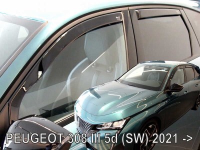 Ανεμοθραύστες Heko για Peugeot 308 III combi (2021+) - 4τμχ. εμπρός και πίσω Ανεμοθραύστες Heko για Peugeot 308 III combi (2021+) - 4τμχ. εμπρός και πίσω