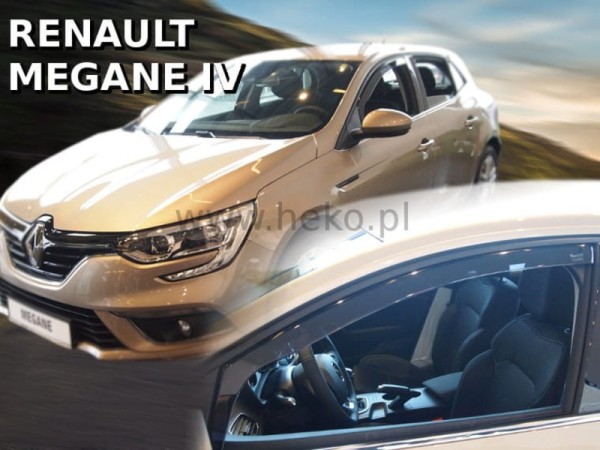 Ανεμοθραύστες Heko για Renault Megane IV 4/5 πορτο (2016-2024) - 2 τμχ εμπρός