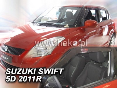 Ανεμοθραύστες Heko για Suzuki Swift III (2010-2017) 5 πορτο - 2 τμχ εμπρός
