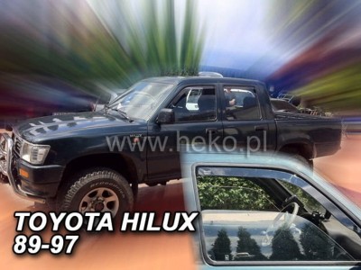 Ανεμοθραύστες Heko για Toyota Hilux V (1989-1997) 4 πορτο - 2 τμχ. εμπρός