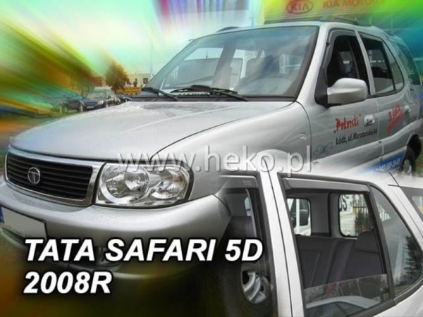 Ανεμοθραύστες Heko για Tata Safari (2006+) 5 πορτο - 4τμχ. εμπρός και πίσω