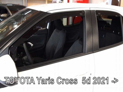 Ανεμοθραύστες Heko για Toyota Yaris Cross (2021+) 5 πορτο - 4τμχ. εμπρός και πίσω