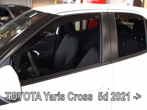 Ανεμοθραύστες Heko για Toyota Yaris Cross (2021+) 5 πορτο - 4τμχ. εμπρός και πίσω