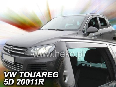 Ανεμοθραύστες Heko για Vw Touareg II (2010-2018) - 4 τμχ. εμπρός και πίσω