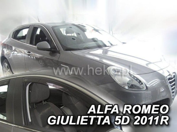 Ανεμοθραύστες Heko για Alfa Romeo Giulietta (2010+) 5 πορτο - 2 τμχ. εμπρός