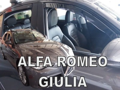 Ανεμοθραύστες Heko για ALFA ROMEO GIULIA (2016+) - 4 τμχ. εμπρός και πίσω
