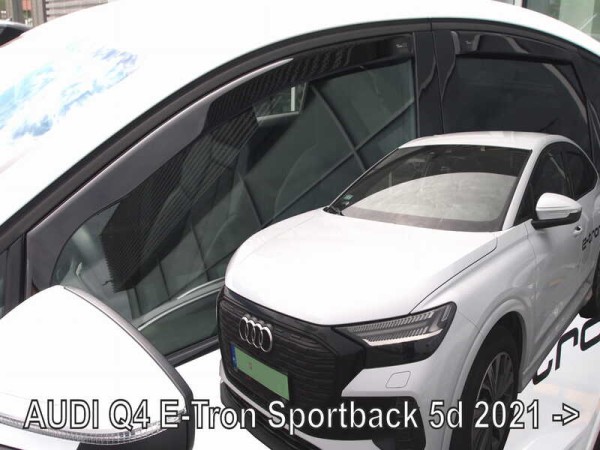 Ανεμοθραύστες Heko για Audi Q4 E-Tron Sportback (2021+) 5 πορτο - 4τμχ. εμπρός και πίσω