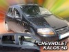 Ανεμοθραύστες Heko για Chevrolet Aveo Classic / Kalos hatchback (2003-2017) - 4 τμχ. εμπρός και πίσω