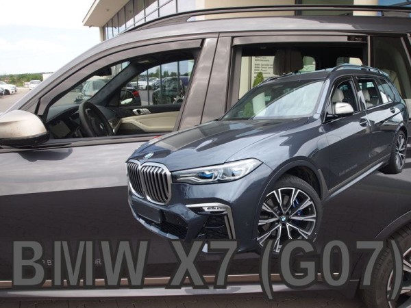 Ανεμοθραύστες Heko για BMW X7 G07 (2018+) 5D - 4 τμχ. εμπρός και πίσω Ανεμοθραύστες Heko για BMW X7 G07 (2018+) 5D - 4 τμχ. εμπρός και πίσω