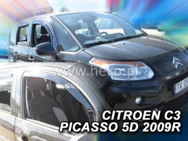 Ανεμοθραύστες Heko για Citroen C3 Picasso (2009+) 5 πορτο - 2 τμχ. εμπρός Ανεμοθραύστες Heko για Citroen C3 Picasso (2009+) 5 πορτο - 2 τμχ. εμπρός