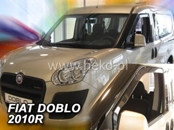 Ανεμοθραύστες Heko για Fiat Doblo II (2010+) / Opel Combo D (2011-2018) 2 τμχ. εμπρός