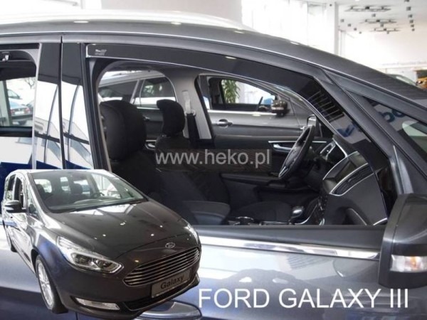 Ανεμοθραύστες Heko για Ford Galaxy III (2015-2023) 5 πορτο - 2 τμχ. εμπρός Ανεμοθραύστες Heko για Ford Galaxy III (2015-2023) 5 πορτο - 2 τμχ. εμπρός