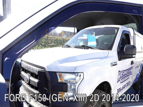 Ανεμοθραύστες Heko για Ford F150 XLT (2014+) - 2τμχ. εμπρός