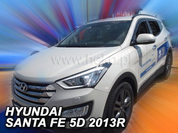 Ανεμοθραύστες Heko για Hyundai Santa Fe III (2012-2018) 5 πορτο - 4 τμχ. εμπρός και πίσω