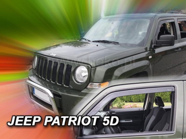 Ανεμοθραύστες Heko για Jeep Patriot (2006-2017) 5 πορτο - 2τμχ. εμπρός Ανεμοθραύστες Heko για Jeep Patriot (2006-2017) 5 πορτο - 2τμχ. εμπρός