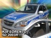 Ανεμοθραύστες Heko για Kia Sorento I (2002-2009) 5 πορτο - 2 τμχ. εμπρός