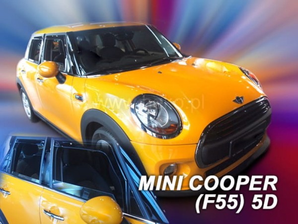 Ανεμοθραύστες Heko για Mini Cooper/ One F55 (2014+) - 4 τμχ. εμπρός και πίσω