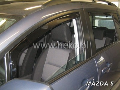 Ανεμοθραύστες Heko για Mazda 5 (2006+) 5 πορτο - 2 τμχ. εμπρός