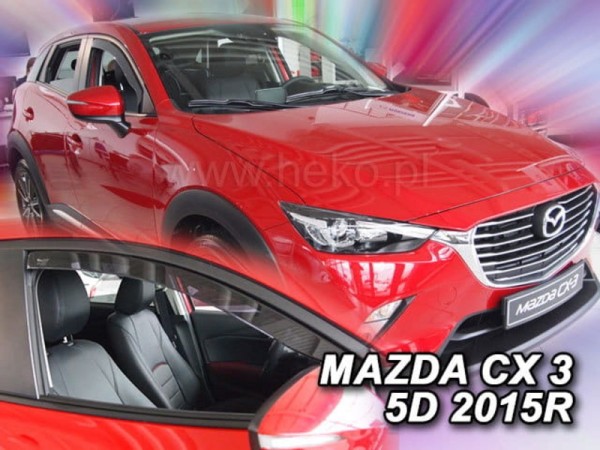 Ανεμοθραύστες Heko για Mazda CX3 (2015+) 5 πορτο - 2 τμχ. εμπρός Ανεμοθραύστες Heko για Mazda CX3 (2015+) 5 πορτο - 2 τμχ. εμπρός
