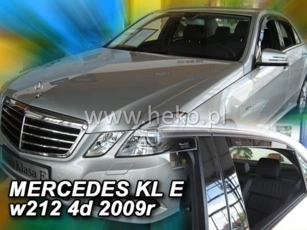Ανεμοθραύστες Heko για Mercedes E-Class W212 (2009-2016) sedan - 4 τμχ. εμπρός και πίσω
