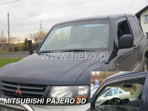 Ανεμοθραύστες Heko για Mitsubishi Pajero III/ IV (2000-2018) 3 πορτο - 2 τμχ. Ανεμοθραύστες Heko για Mitsubishi Pajero III/ IV (2000-2018) 3 πορτο - 2 τμχ.