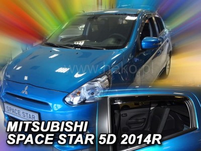 Ανεμοθραύστες Heko για Mitsubishi Space Star (2014+) 5 πορτο - 4 τμχ. εμπρός και πίσω Ανεμοθραύστες Heko για Mitsubishi Space Star (2014+) 5 πορτο - 4 τμχ. εμπρός και πίσω