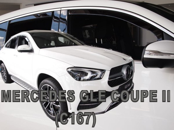 Ανεμοθραύστες Heko για Mercedes GLE Coupe C167 5D (2019+) - 4 τμχ. εμπρός και πίσω Ανεμοθραύστες Heko για Mercedes GLE Coupe C167 5D (2019+) - 4 τμχ. εμπρός και πίσω