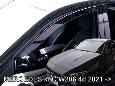Ανεμοθραύστες Heko για Mercedes C W206 4D (2021+) - 2 τμχ. εμπρός