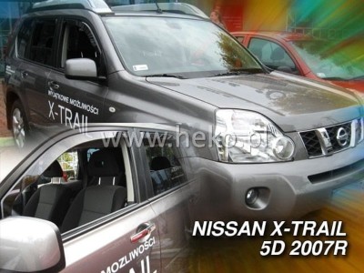 Ανεμοθραύστες Heko για Nissan X-Trail T31 (2007-2013) - 4 τμχ εμπρός και πίσω Ανεμοθραύστες Heko για Nissan X-Trail T31 (2007-2013) - 4 τμχ εμπρός και πίσω