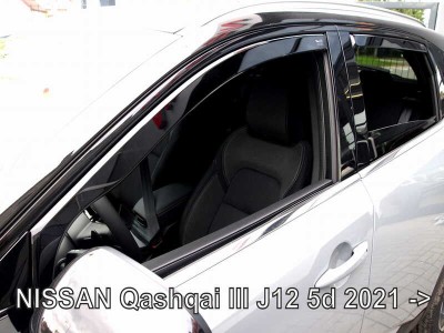 Ανεμοθραύστες Heko για Nissan Qashqai III J12 (2021+) - 4 τμχ. εμπρός και πίσω