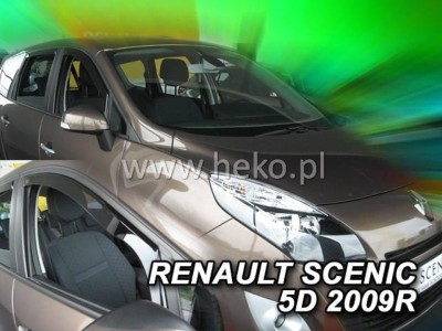 Ανεμοθραύστες Heko για Renault Scenic III/ Grand Scenic (2009-2016) - 2 τμχ εμπρός