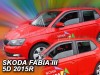 Ανεμοθραύστες Heko για Skoda Fabia III hatchback, combi (2014+) ( Long) - 4 τμχ εμπρός και πίσω