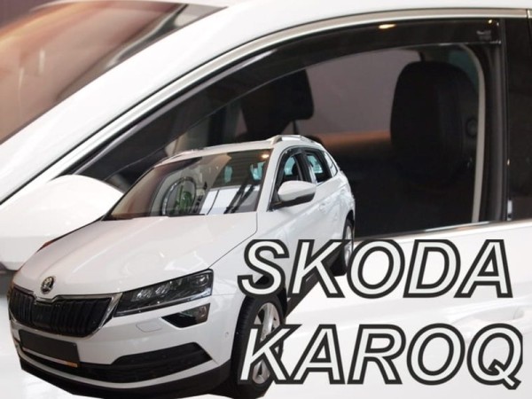 Ανεμοθραύστες Heko για Skoda Karoq I (2017+) - 2 τμχ εμπρός