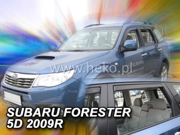 Ανεμοθραύστες Heko για Subaru Forester III (2008-2013) - 4 τμχ εμπρός και πίσω Ανεμοθραύστες Heko για Subaru Forester III (2008-2013) - 4 τμχ εμπρός και πίσω