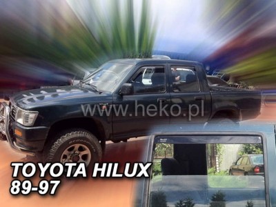 Ανεμοθραύστες Heko για Toyota Hilux V (1989-1997) 4 πορτο - 4 τμχ. εμπρός και πίσω