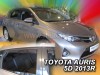Ανεμοθραύστες Heko για Toyota Auris II hatchback (2012-2018) - 4 τμχ εμπρός και πίσω