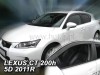 Ανεμοθραύστες Heko για Lexus CT 200H (2011+) 5 πορτο - 2 τμχ. εμπρός