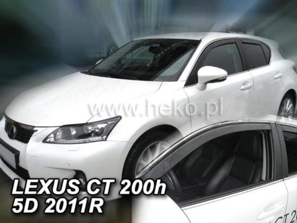 Ανεμοθραύστες Heko για Lexus CT 200H (2011+) 5 πορτο - 2 τμχ. εμπρός Ανεμοθραύστες Heko για Lexus CT 200H (2011+) 5 πορτο - 2 τμχ. εμπρός